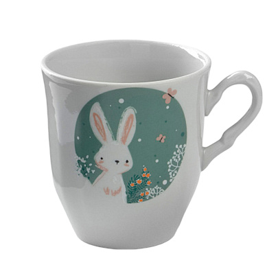 Кружка Bunny, 250 мл, фарфор 9712628 Кружка Bunny, 250 мл, фарфор 9712628