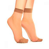 Женские носки капроновые арт. 482, 15 den, бежевый, 10 шт Женские носки капроновые арт. 482, 15 den, бежевый, 10 шт