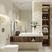 Плитка  20,1х50,5 VENEZIANO SETA  арт. 00-00108760 Бежевый /Азори (1,62м2)
