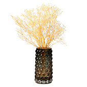  Ваза «Валери», 23х11 см, стекло, серая, 10872825 