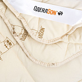  Одеяло 172х205 стеганое ОдеялSon серия Кот, бежевый, Э0012630, ОСВК-6142т 