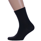  Мужские носки GRAND LINE (М-60), чёрный, р. 29 