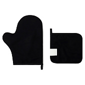 Кухонный набор 2 предмета Этель Home цв.чёрный 10472189 Кухонный набор 2 предмета Этель Home цв.чёрный 10472189