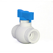  Шаровой кран 25 баб синий PPR 