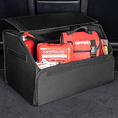  Бокс-органайзер в багажник SKYWAY PRACTICE 49х30х30см Брезент Черный 