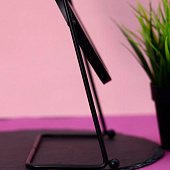  Зеркало настольное GIRLY "Black sun", black 