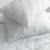  Подушка 50х70 Стеганая Бамбуковое волокно Comfort Белый 