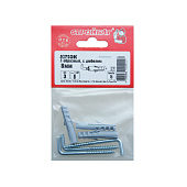 Крюк Г-обр. с дюбелем 8 мм ( 3 шт) Крюк Г-обр. с дюбелем 8 мм ( 3 шт)