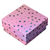 Подарочная коробка «Starry sky», pink (15х15х6.5) Подарочная коробка «Starry sky», pink (15х15х6.5)