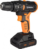  Дрель-шуруповерт бесщеточный Вихрь ДА-18Л-2К/Б, 18В Li-ion, 45Нм, 2 АКБ (2Ач), кейс 
