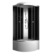 Душевая кабина 90х90х215 1/4 круга глубокий поддон стекло 4мм тонированное 8401 ODA Душевая кабина 90х90х215 1/4 круга глубокий поддон стекло 4мм тонированное 8401 ODA