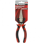 Длинногубцы 160 мм изогнутые никелированные/ MATRIX Длинногубцы 160 мм изогнутые никелированные/ MATRIX