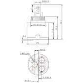  Картридж 35мм стандарт низкий Voda 