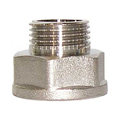Переходник 1/2"х3/8" ВН ник Переходник 1/2"х3/8" ВН ник