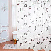  Штора для ванной 180х180 009390 Рыжий кот 