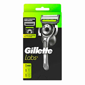 Бритва безопасная GILLETTE LABS с 1 сменной кассетой