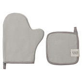  Кухонный набор 2 предмета Этель Kitchen цв. светло-серый 10472139 