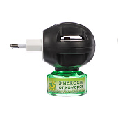 Комплект от комаров GO OUT фумигатор и жидкость Арт.280038 Комплект от комаров GO OUT фумигатор и жидкость Арт.280038