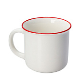 Кружка фарфоровая Доляна «Ёлочка, гори!», 380 мл, белый 9606788 Кружка фарфоровая Доляна «Ёлочка, гори!», 380 мл, белый 9606788