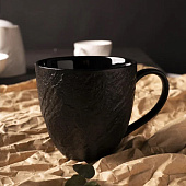 Кружка BILLIBARRI Wild Slate, фарфор, 420мл,черный Кружка BILLIBARRI Wild Slate, фарфор, 420мл,черный