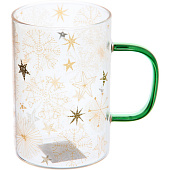 Кружка стеклянная 400мл "Звездная ночь" 891-0521 Кружка стеклянная 400мл "Звездная ночь" 891-0521