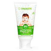 Зубная паста детская SYNERGETIC укрепляющая без фтора, 0 до 3лет 50г. Арт.201008 Зубная паста детская SYNERGETIC укрепляющая без фтора, 0 до 3лет 50г. Арт.201008