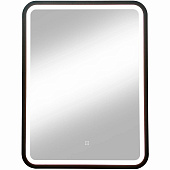 Зеркало с LED подсветкой Enjoy Black Led с сенсором 600х800 Континент Зеркало с LED подсветкой Enjoy Black Led с сенсором 600х800 Континент