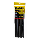 Клеевые стержни d11мм черные STAYER Black (уп.6 шт) Клеевые стержни d11мм черные STAYER Black (уп.6 шт)