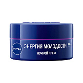  Крем для лица NIVEA Энергия Молодости ночн 65+ 50мл 