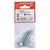 Болт сантехнический оцинк. DIN 571 10х 50 (2 шт) Болт сантехнический оцинк. DIN 571 10х 50 (2 шт)