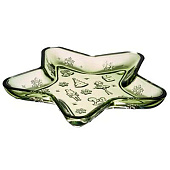 Блюдо сервировочное "щелкунчик" green 21х21х2,5 см 355-415 Блюдо сервировочное "щелкунчик" green 21х21х2,5 см 355-415