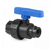 Шаровый кран ВВ 3/4"x3/4" ПНД Шаровый кран ВВ 3/4"x3/4" ПНД