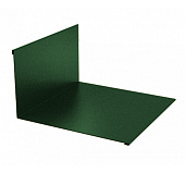 Планка примыкания верхняя 145х250 L=2м (6005) зеленый мох Планка примыкания верхняя 145х250 L=2м (6005) зеленый мох