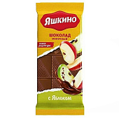 Шоколад Яшкино молочный с яблоком, 90 г Шоколад Яшкино молочный с яблоком, 90 г