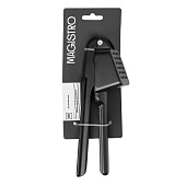  Пресс для чеснока Magistro Alum black, 16 см, 9924897 