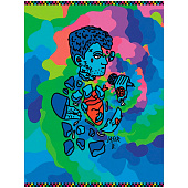 Тетрадь А5 48л. HATBER скоба, клетка, обложка картон, Laser B - Выпуск №1 (5 видов в спайке), 48Т5В1 Тетрадь А5 48л. HATBER скоба, клетка, обложка картон, Laser B - Выпуск №1 (5 видов в спайке), 48Т5В1