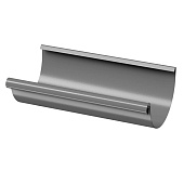  Docke STAL STANDARD Желоб полукруглый D125 3 м RAL 7024, темно-серый 
