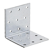 Уголок крепежный равносторонний 60х60х60х1,8-2,0мм цинк Уголок крепежный равносторонний 60х60х60х1,8-2,0мм цинк