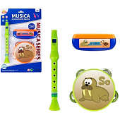 Игровой набор Музыкальные инструменты 3 предмета Размер: 30х18,5х2,5см Игровой набор Музыкальные инструменты 3 предмета Размер: 30х18,5х2,5см