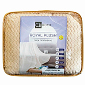  Плед CL HOME "Royal plush" велсофт двуспальный 180х200, CH180/014-RP 