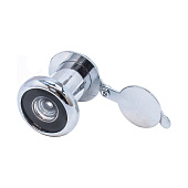  Глазок дверной ГД-1 БШт 25-42мм, d=14мм хром Аллюр 