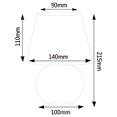 Светильник настольный B303 40Вт Е14 серый /Uniel Светильник настольный B303 40Вт Е14 серый /Uniel