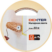 Скотч малярный 25ммх50м, UNIBOB Скотч малярный 25ммх50м, UNIBOB
