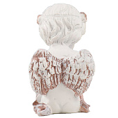 Сувенир полистоун "Ангелочек с птичкой в руках" кофейный венок 5,5х4,5х6,5 см 10324767 Сувенир полистоун "Ангелочек с птичкой в руках" кофейный венок 5,5х4,5х6,5 см 10324767