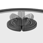 Крышка 26 см стекло силикон Practico Esprado PR3G260E110 Крышка 26 см стекло силикон Practico Esprado PR3G260E110