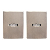 Накладка на цилиндр квадрат БУЛАТ 02.08 мат. никель Накладка на цилиндр квадрат БУЛАТ 02.08 мат. никель