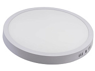  Светильник настен-потол накладной LED SDL 24вт 4000К круг белый (280х28мм) /Smartbuy 