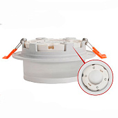  Светильник  встраиваемый матовый белый GX53R-SOFT FL-WH 110х58мм под GX5 /IN HOME 