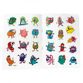  Стикербук А5 Crazy Монстрики 4л, Н-8349 