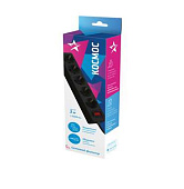 Сетевой фильтр 5х3м черный КОСМОС Сетевой фильтр 5х3м черный КОСМОС